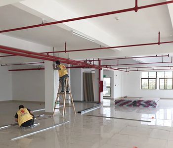 1500平方绿原办公室正能量奖励网站入口项目开工啦！